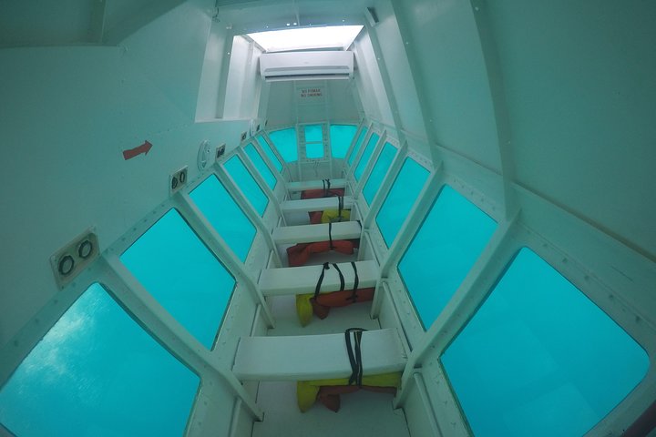 glass boat botton